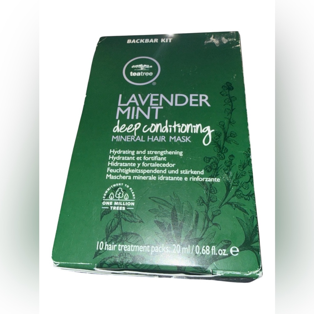 NEW! Paul Mitchell- LavenderMintDeepConditionMineralHairMask- Professional- 10pk